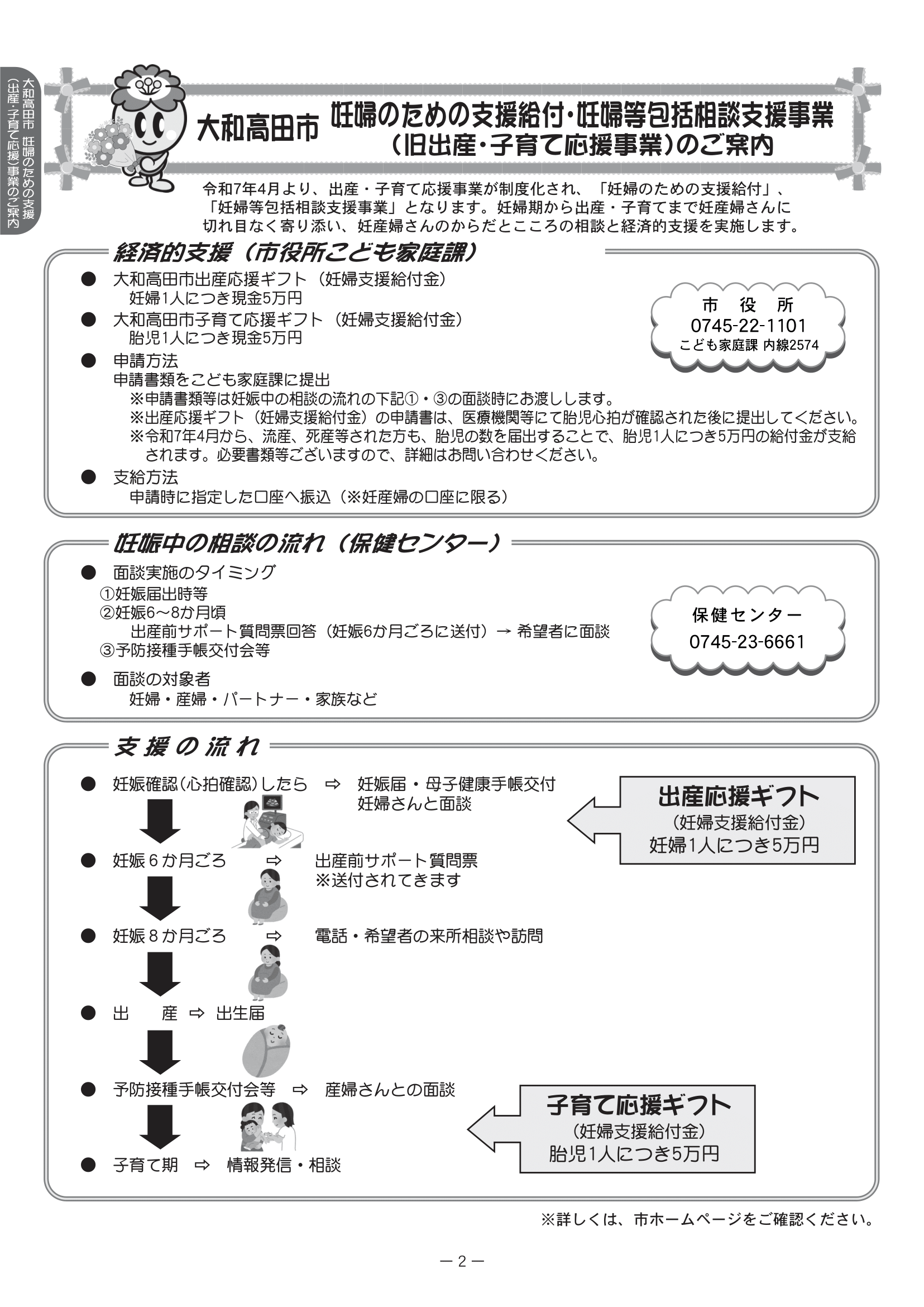 子育てはじめのいっぽ すこやか ページ3